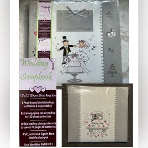 New! Wedding Scrapbook Album Kit